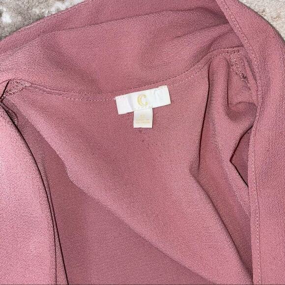 Charming Charlie cardigan mauve long open front lightweight SZ SM Polyester - Picture 10 of 14